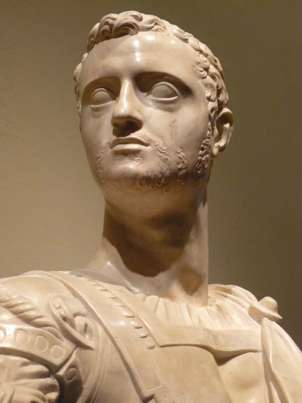 Busto di Cosimo I - Metropolitan Museum of Art,New York, dettaglio